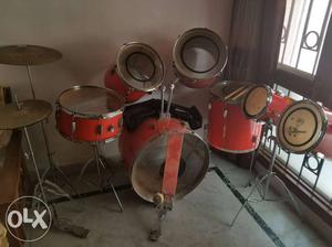 9 piece drum set never used. For immediate sale.