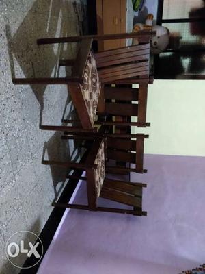 Brown Wooden Chairs