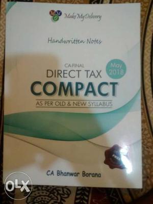 CA Final Direct Tax Compact By CA Bhanwar Borana