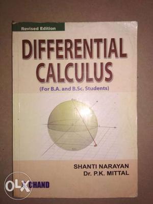Differential calculus book by Shanti Narayan and
