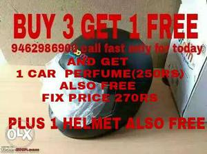 Droom Helmet Isi Buy 3 Get 1 Helmet Free And 1