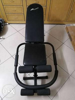 Exercise bench with weights... Very less used and