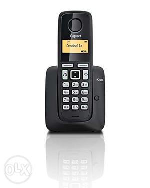 Gigaset A220 Cordless Phone (Black) Rs. 