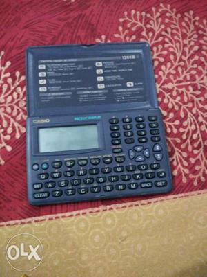 Gray Casio Electronic Dictionary