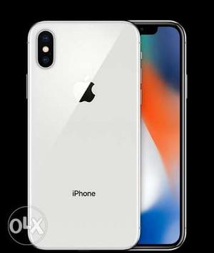 IPhone X 64 gb silver December purchased with