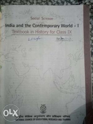 India And The Contemporary World- 1 Textbook