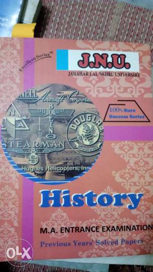 JNU History Entrance Exam book