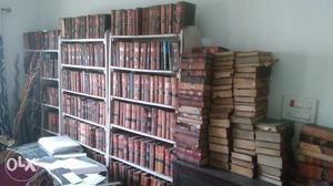 Law books library with almirahs