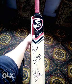 MS Dhoni signed Bat for sale...price