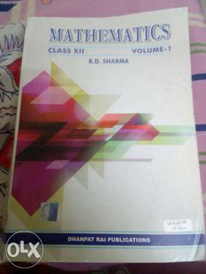 Mathematics R.D. Sharma Book
