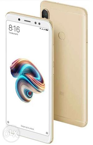Note 5 pro gold colour seal pack