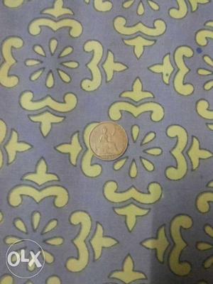 One penny coin unc condition  big coin 