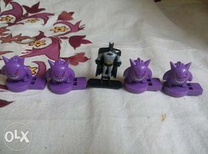 Pokemon and Justice League Figures for Sale or