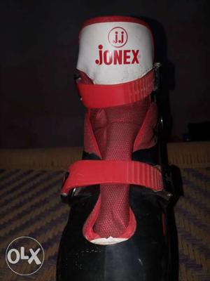 Red And Black Jonex Boot