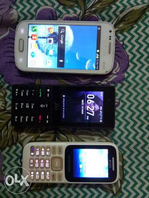 Samsung gt-s touch mobile and jio new mobile