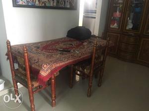 Sankheda daining table 6 chaire, sofa 3+3+3 and 2
