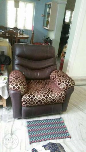 Sofaset3+1+1 heavy cushion leather sofa