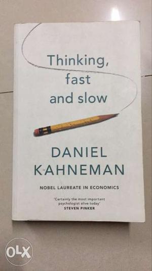 Thinking Fast And Slow Book By Daniel Kahneman