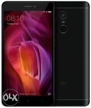 Unboxed Redmi note 4 (4Gb Ram, 64Gb Rom) with warranty.