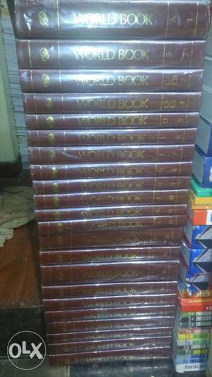 World book full set of 22 books with very much