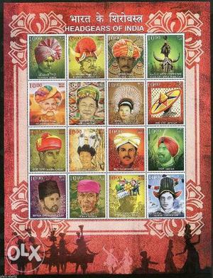 Worldwide stamps and Indian new stamps