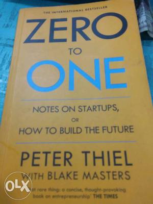 Zero To One By Peter Thiel Book