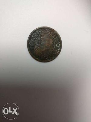  year 1/2 paise indian coin (before independence)