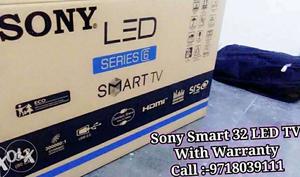 32 "LED Smart TV Full HD Flat Screen Box packed With