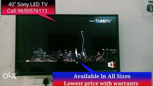 Black 40 inch full hd brand new Flat Screen led TV with