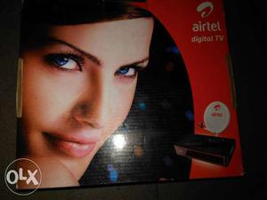 Black Airtel Digital TV Box