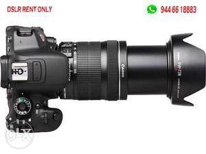 Canon D DSLR Camera Rent