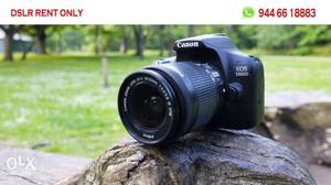 Canon d DSLR Camera Rent