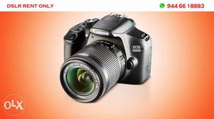 D 700D Canon DSLR Camera Rent