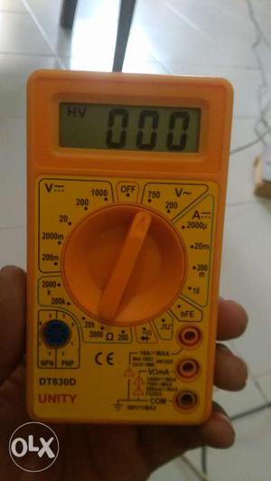 Electronic Multimeter one month old new condition
