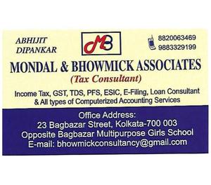 MONDAL & BHOWMICK TAX CONSULTANT Kolkata
