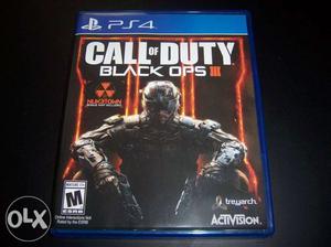 Ps4 game cod black ops 3... can also exchange