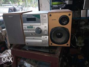 Sony Stereo Component good working  two 