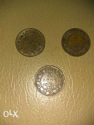 1/12 Anna India Coin of 