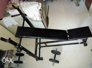 2 in 1 (incline and flat) bench for chest exercises
