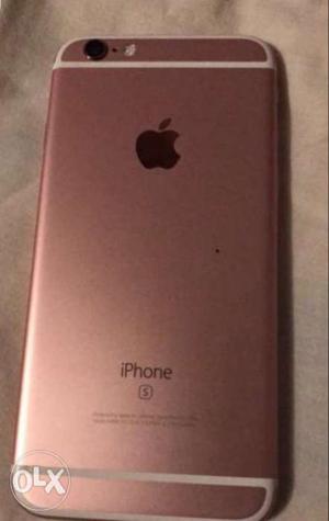 3 month old iphn 6s 64 gb rose gold urgent sell