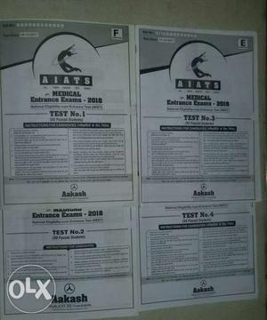 Aakash Test Series papers 