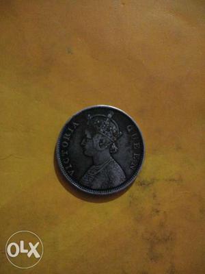 Ancient coin of Queen Victoria from 
