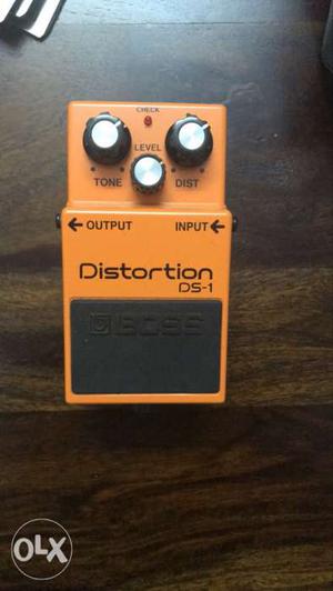 BOSS Distortion DS-1. Mint Condition.