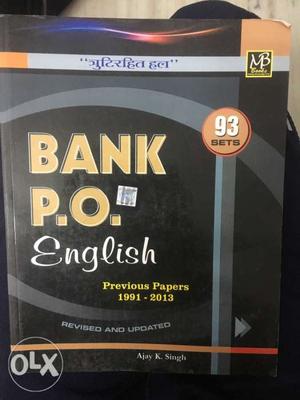Bank P.O. English Book
