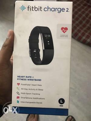 Black Fitbit Charge 2 Box