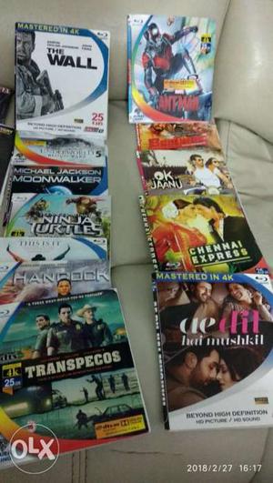 Blu-ray Movies any Disk 200rs for info