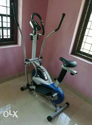 Gray And Blue Dual Trainer (cross trainer for sale)