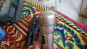 Gray Microphone