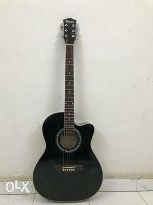 Havana brand Black Cutaway Acoustic Guitar