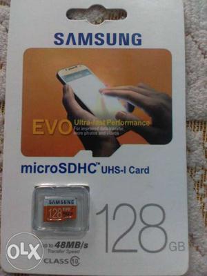 Here is an fast memory card of SAMSUNG EVO 48mb/s